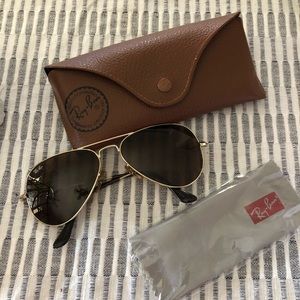 Auth Aviator Ray Ban 58-14